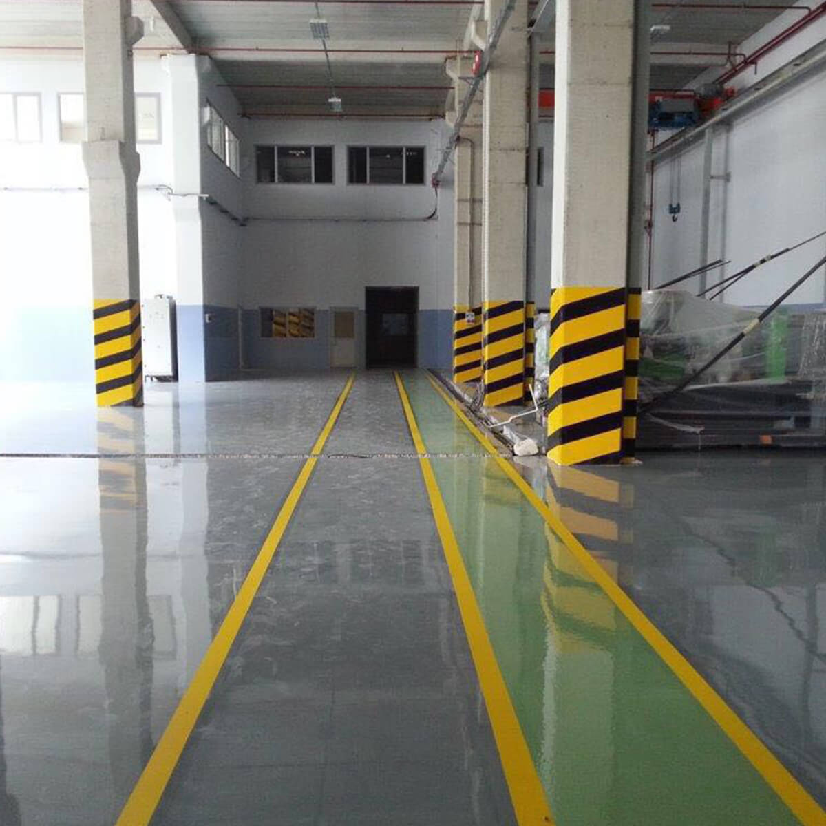 Self leveling epoksi zemin
