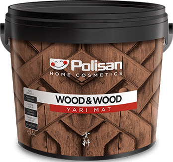 Wood&Wood Anti Aging Ahşap Verniği Yarımat Su Bazlı